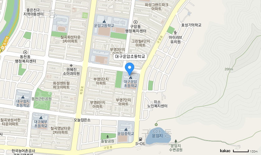 학교 찾아오시는 길 지도